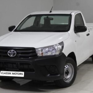 Toyota Hilux White good for many miles of smiles